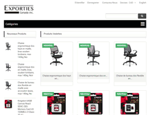 Tablet Screenshot of exporties.com